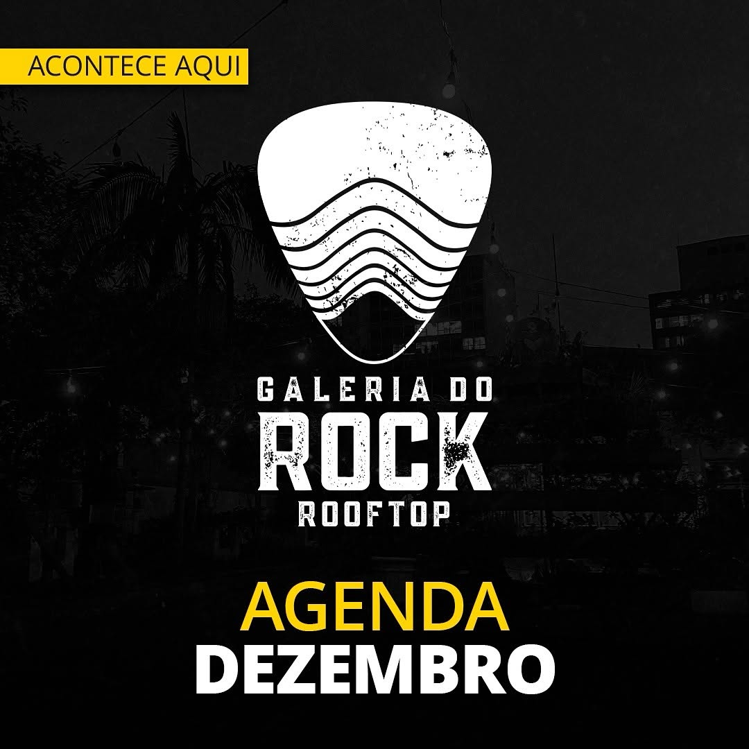 Rooftop Galeria do Rock tem shows de tributo todos os sabados de dezembro