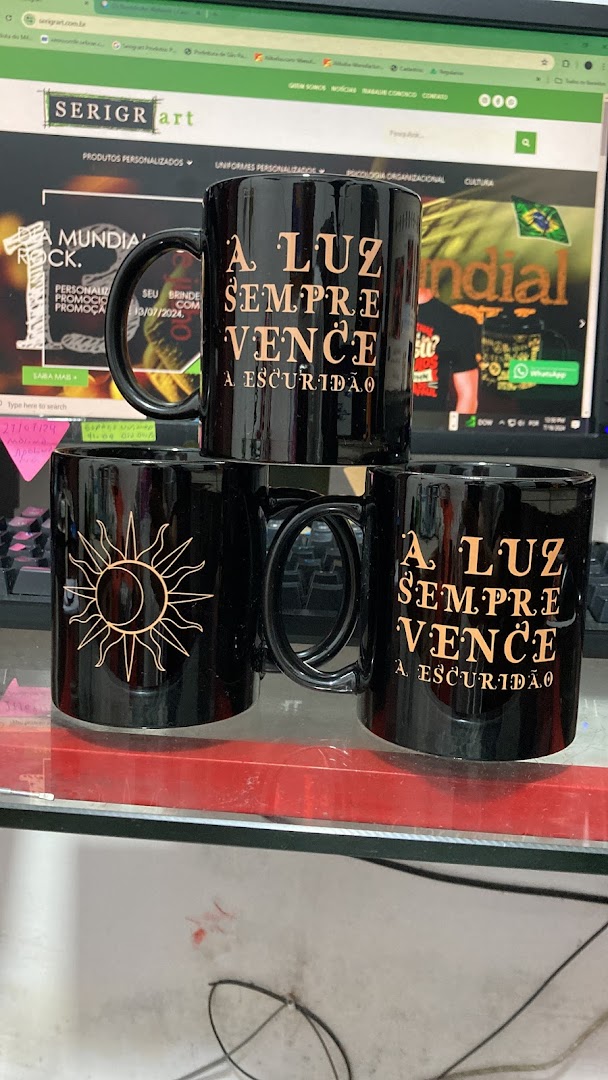 Serigrart Produtos Personalizados e Cultura - Camisetas personalizadas, Taças e copos personalizados