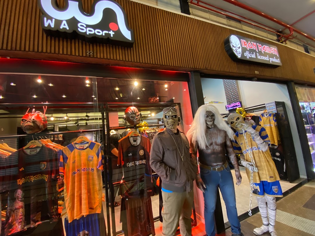 W A Sport IRON MAIDEN - Galeria do Rock  Loja Oficial