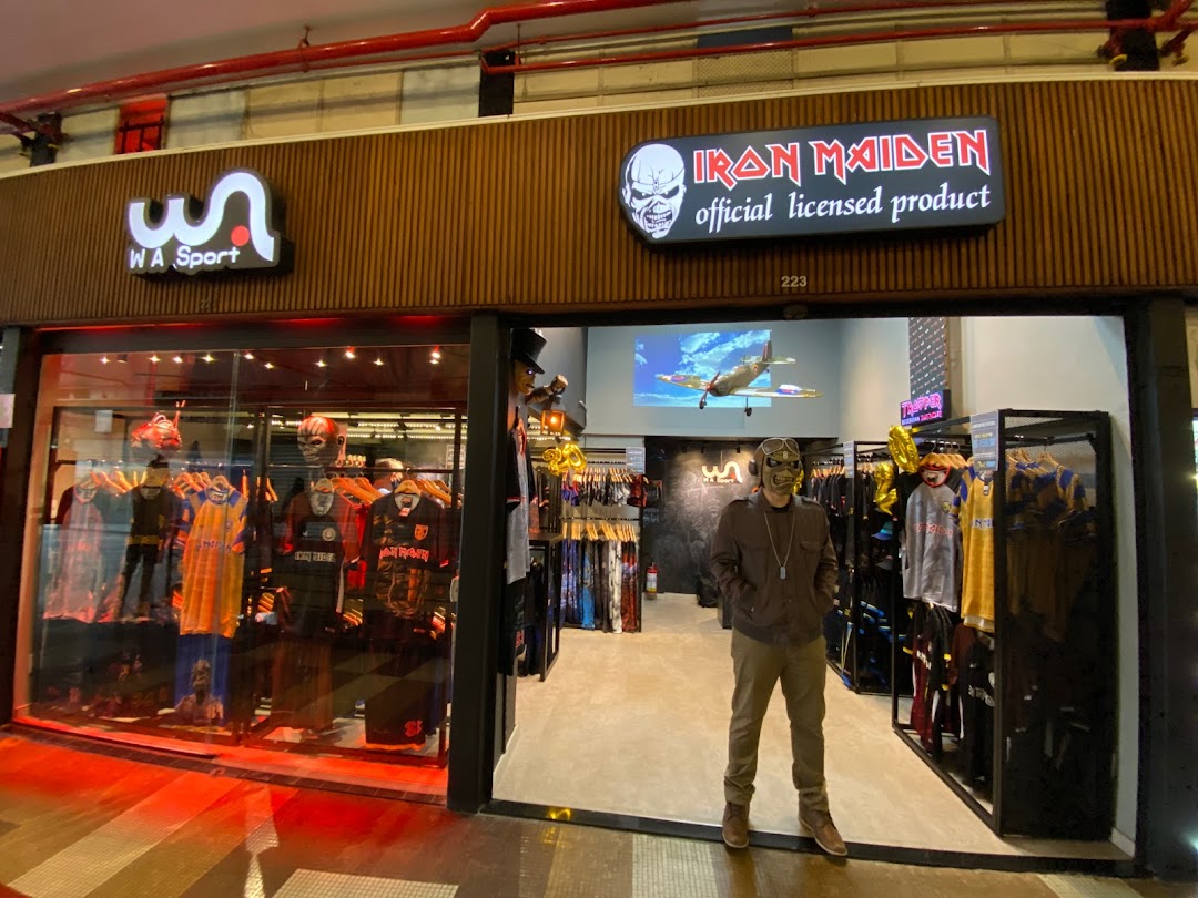 W A Sport IRON MAIDEN - Galeria do Rock  Loja Oficial